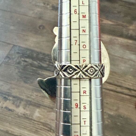 Boho Bloom Ring – Rose Quartz & Garnet Floral Statement Size 8 New - Picture 4 of 7